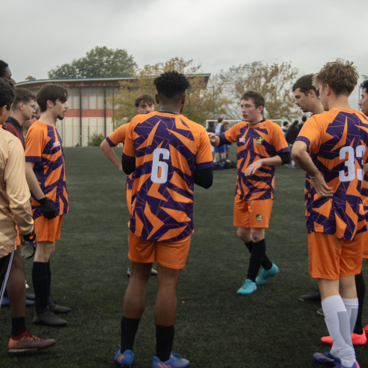 Illustration Entraineur de l'équipe de foot de Télécom