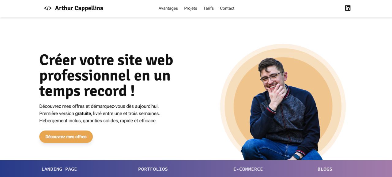 Illustration Développeur Freelance - Auto-entreprise