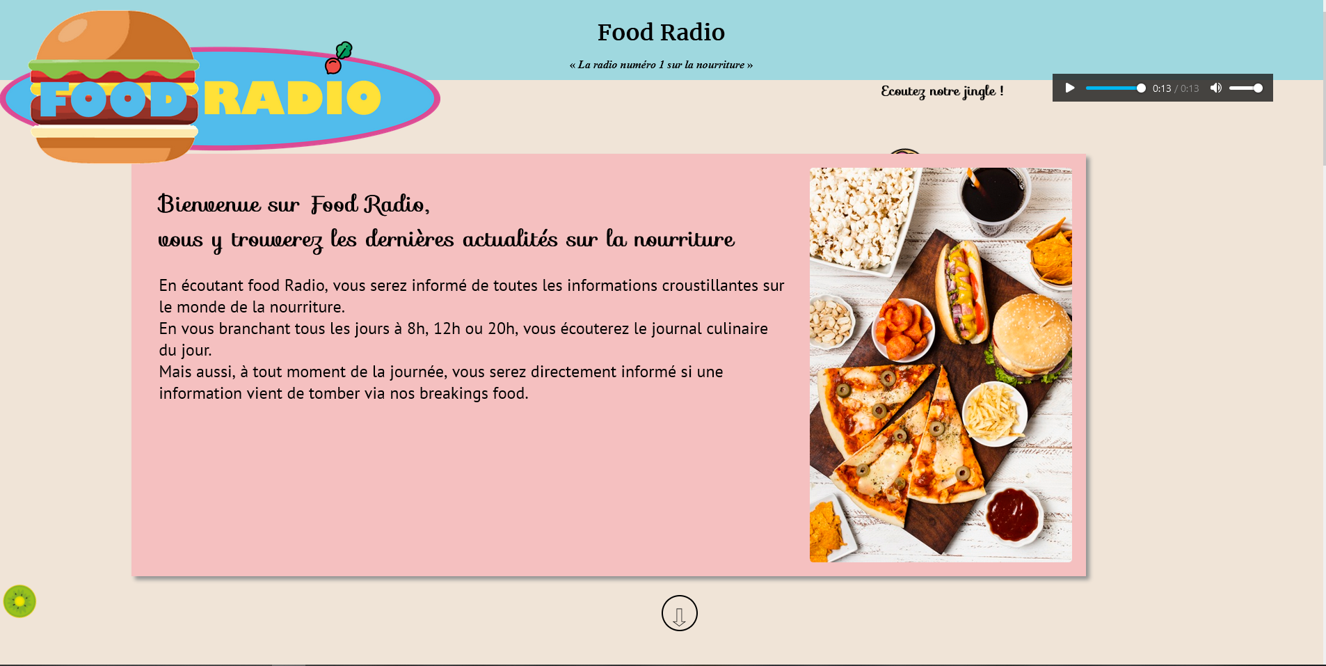 Food radio