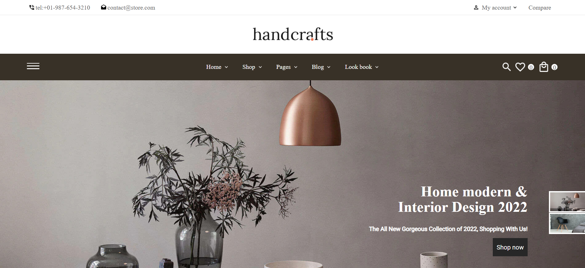 Capture du projet Templates